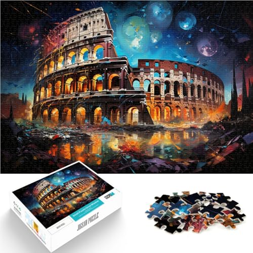 1000-teiliges Puzzle für Erwachsene das Kolosseum Lernpuzzle 50 x 75 cm einzigartige Geburtstags- und Geschenkideen von DLBHSG