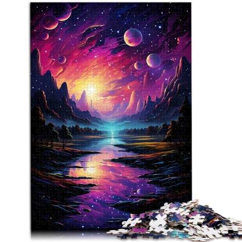 1000-teiliges Puzzle für Erwachsene der kosmische See Denkspiel 50 x 75 cm jedes Teil ist einzigartig – anspruchsvolles Familienspiel für Kinder ab 14 Jahren 1000-teiliges Puzzle für Erwachsene der kosmische See Denkspiel 50 x 75 cm jedes Teil ist einzigartig – anspruchsvolles Familienspiel für Kinder ab 14 Jahren von DLBHSG