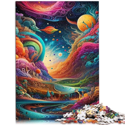 1000-teiliges Puzzle für Erwachsene farbenfrohe Umgebung Lernspiel Herausforderungsspielzeug 50 x 75 cm Lernspiel für Geburtstag Weihnachten 1000-teiliges Puzzle für Erwachsene farbenfrohe Umgebung Lernspiel Herausforderungsspielzeug 50 x 75 cm Lernspiel für Geburtstag Weihnachten von DLBHSG