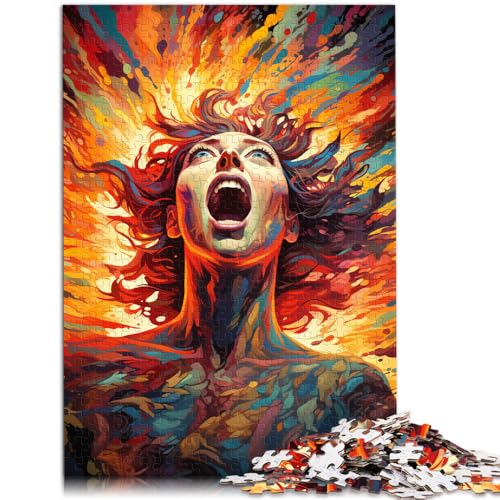 1000-teiliges Puzzle für Erwachsene farbenfroher Fantasie-Sonnengott Lernspiele für Zuhause DIY-Spielzeug 26 x 38 cm Künstlersammlung bildende Kunst 1000-teiliges Puzzle für Erwachsene farbenfroher Fantasie-Sonnengott Lernspiele für Zuhause DIY-Spielzeug 26 x 38 cm Künstlersammlung bildende Kunst von DLBHSG