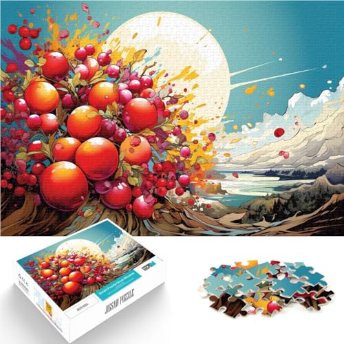 1000-teiliges Puzzle für Erwachsene farbenfrohes Obstmalen anspruchsvolles Spiel 50 x 75 cm Geschenke für Freunde und Familie für Teenager ab 14 Jahren 1000-teiliges Puzzle für Erwachsene farbenfrohes Obstmalen anspruchsvolles Spiel 50 x 75 cm Geschenke für Freunde und Familie für Teenager ab 14 Jahren von DLBHSG