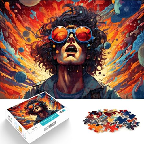 1000-teiliges Puzzle für Erwachsene farbenfrohes Piloten-Denkspiel 50 x 75 cm tolles Geschenk für die ganze Familie für Teenager ab 14 Jahren 1000-teiliges Puzzle für Erwachsene farbenfrohes Piloten-Denkspiel 50 x 75 cm tolles Geschenk für die ganze Familie für Teenager ab 14 Jahren von DLBHSG