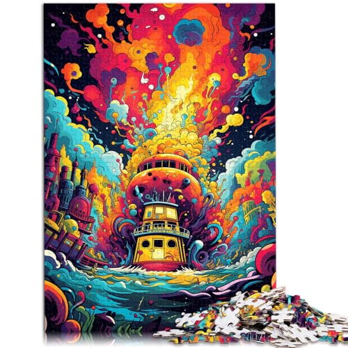 1000-teiliges Puzzle für Erwachsene gelbes U-Boot Quizspiel 26 x 38 cm anspruchsvolles Spiel und Familienspiel für Teenager ab 14 Jahren 1000-teiliges Puzzle für Erwachsene gelbes U-Boot Quizspiel 26 x 38 cm anspruchsvolles Spiel und Familienspiel für Teenager ab 14 Jahren von DLBHSG