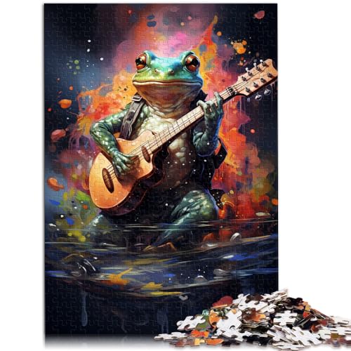 1000-teiliges Puzzle für Erwachsene gespielt von Fröschen Quizspiel 26 x 38 cm zum Stressabbau schwierige Herausforderung für Teenager ab 14 Jahren 1000-teiliges Puzzle für Erwachsene gespielt von Fröschen Quizspiel 26 x 38 cm zum Stressabbau schwierige Herausforderung für Teenager ab 14 Jahren von DLBHSG