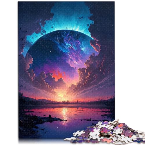 1000-teiliges Puzzle für Erwachsene großer Planet Weltraum als Puzzle-Geschenk 26 x 38 cm geeignet als Schreibtischdekoration für Teenager ab 14 Jahren 1000-teiliges Puzzle für Erwachsene großer Planet Weltraum als Puzzle-Geschenk 26 x 38 cm geeignet als Schreibtischdekoration für Teenager ab 14 Jahren von DLBHSG