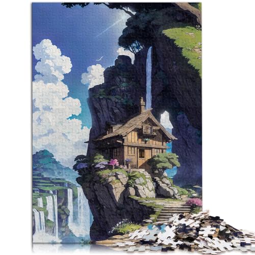 1000-teiliges Puzzle für Erwachsene im japanischen Stil Lernspiele Heimdekorationspuzzle 50 x 75 cm Lernspiel für Geburtstag Weihnachten von DLBHSG