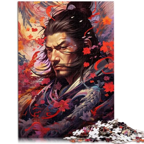 1000-teiliges Puzzle für Erwachsene japanische Sakura-Krieger Spielzeug 50 x 75 cm anspruchsvolles Spiel und Familienspiel von DLBHSG
