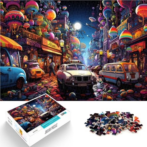 1000-teiliges Puzzle für Erwachsene lebhafter Straßenmarkt Handgeschwindigkeitswettbewerb 26 x 38 cm Lernspiel für Geburtstag Weihnachten 1000-teiliges Puzzle für Erwachsene lebhafter Straßenmarkt Handgeschwindigkeitswettbewerb 26 x 38 cm Lernspiel für Geburtstag Weihnachten von DLBHSG