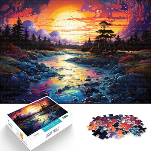 1000-teiliges Puzzle für Erwachsene mäandernder Fluss Lernspiel Herausforderungsspielzeug 26 x 38 cm Geburtstagsgeschenk Geschenke Wandkunst für Teenager ab 14 Jahren 1000-teiliges Puzzle für Erwachsene mäandernder Fluss Lernspiel Herausforderungsspielzeug 26 x 38 cm Geburtstagsgeschenk Geschenke Wandkunst für Teenager ab 14 Jahren von DLBHSG