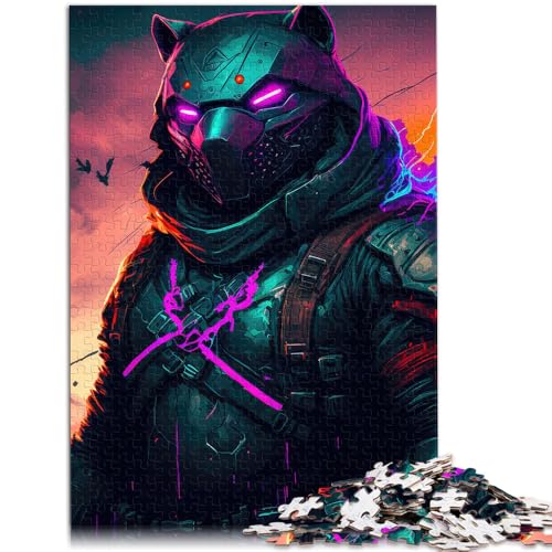 1000-teiliges Puzzle für Erwachsene maskierter Bär Quizspiel 26 x 38 cm ganze Familie für Teenager ab 14 Jahren 1000-teiliges Puzzle für Erwachsene maskierter Bär Quizspiel 26 x 38 cm ganze Familie für Teenager ab 14 Jahren von DLBHSG
