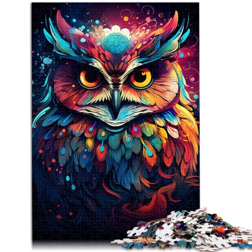 1000-teiliges Puzzle für Erwachsene mit Einer Wüsteneule Spielzeug Denkspiel 26 x 38 cm zum Stressabbau schwierige Herausforderung für Teenager ab 14 Jahren von DLBHSG