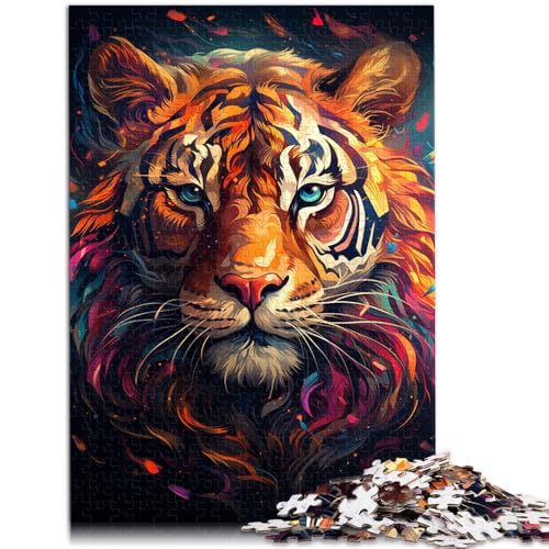 1000-teiliges Puzzle für Erwachsene mit Tiger-Muster 26 x 38 cm ganze Familie ab 14 Jahren. 1000-teiliges Puzzle für Erwachsene mit Tiger-Muster 26 x 38 cm ganze Familie ab 14 Jahren. von DLBHSG