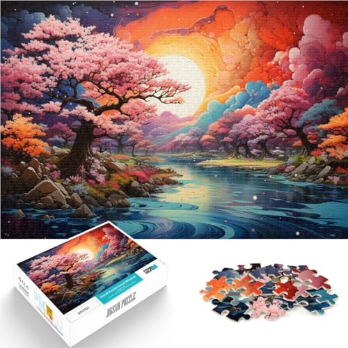1000-teiliges Puzzle für Erwachsene mit japanischen bunten Flüssen Spielzeug Denkspiel 50 x 75 cm einzigartige Heimdekoration und Geschenke für Teenager ab 14 Jahren 1000-teiliges Puzzle für Erwachsene mit japanischen bunten Flüssen Spielzeug Denkspiel 50 x 75 cm einzigartige Heimdekoration und Geschenke für Teenager ab 14 Jahren von DLBHSG