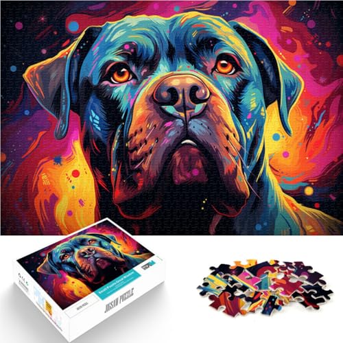 1000-teiliges Puzzle für Erwachsene mutierter bösartiger Hund Familienaktivitäts-Puzzle 26 x 38 cm Geschenke für Freunde und Familie für Teenager ab 14 Jahren 1000-teiliges Puzzle für Erwachsene mutierter bösartiger Hund Familienaktivitäts-Puzzle 26 x 38 cm Geschenke für Freunde und Familie für Teenager ab 14 Jahren von DLBHSG