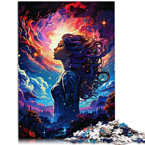 1000-teiliges Puzzle für Erwachsene schöne Mädchen Lernspielzeug 26 x 38 cm zum Stressabbau schwierige Herausforderung für Teenager ab 14 Jahren 1000-teiliges Puzzle für Erwachsene schöne Mädchen Lernspielzeug 26 x 38 cm zum Stressabbau schwierige Herausforderung für Teenager ab 14 Jahren von DLBHSG