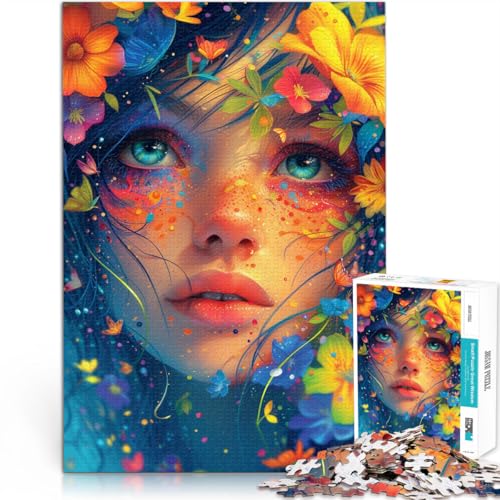 1000-teiliges Puzzle für Erwachsene schönes Mädchen pädagogisches Spielzeug zum Stressabbau 26 x 38 cm Lernspiel für Geburtstag Weihnachten 1000-teiliges Puzzle für Erwachsene schönes Mädchen pädagogisches Spielzeug zum Stressabbau 26 x 38 cm Lernspiel für Geburtstag Weihnachten von DLBHSG