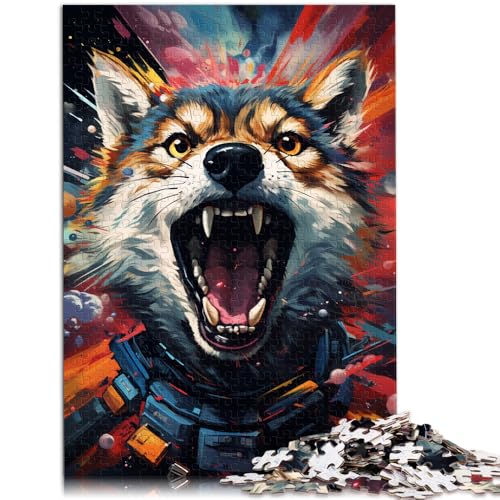 1000-teiliges Puzzle für Erwachsene süßer Wolf Lernpuzzle 50 x 75 cm Stressabbau Urlaub zu Hause Zeit totschlagen 1000-teiliges Puzzle für Erwachsene süßer Wolf Lernpuzzle 50 x 75 cm Stressabbau Urlaub zu Hause Zeit totschlagen von DLBHSG