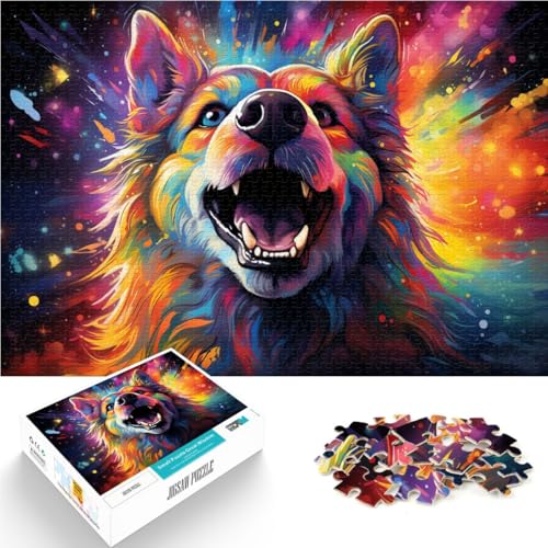 1000-teiliges Puzzle für Erwachsene süßes Hunde-Malpuzzle Geschenke 50 x 75 cm Spaß bei Aktivitäten zu Hause Geburtstagsgeschenk Reisegeschenke 1000-teiliges Puzzle für Erwachsene süßes Hunde-Malpuzzle Geschenke 50 x 75 cm Spaß bei Aktivitäten zu Hause Geburtstagsgeschenk Reisegeschenke von DLBHSG
