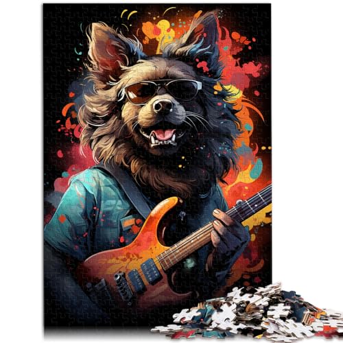 1000-teiliges Puzzle für Erwachsene von Musical Dogs Lernpuzzle 50 x 75 cm ganze Familie von DLBHSG