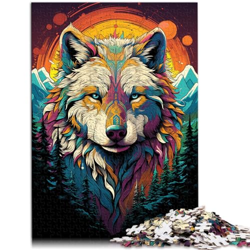 1000-teiliges Puzzle für Erwachsene wunderschönes Wolf-Lernspielzeug 50 x 75 cm stärkt die Liebe zwischen Paaren für 14-Jährige 1000-teiliges Puzzle für Erwachsene wunderschönes Wolf-Lernspielzeug 50 x 75 cm stärkt die Liebe zwischen Paaren für 14-Jährige von DLBHSG