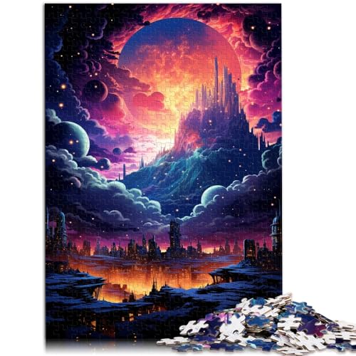 1000-teiliges Puzzle für Erwachsene wundervolles Lernspielzeug für die Nachtstadt 50 x 75 cm anspruchsvolles Spiel und Familienspiel für Teenager ab 14 Jahren 1000-teiliges Puzzle für Erwachsene wundervolles Lernspielzeug für die Nachtstadt 50 x 75 cm anspruchsvolles Spiel und Familienspiel für Teenager ab 14 Jahren von DLBHSG