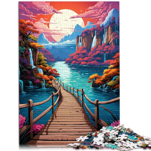 1000-teiliges Puzzle für Erwachsene zum Thema „Plitvicer Seen“ Spielzeug Denkspiel 26 x 38 cm anspruchsvolles Spiel und Familienspiel 1000-teiliges Puzzle für Erwachsene zum Thema „Plitvicer Seen“ Spielzeug Denkspiel 26 x 38 cm anspruchsvolles Spiel und Familienspiel von DLBHSG