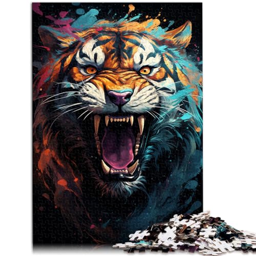 1000-teiliges Puzzle für Erwachsene. Bizarre Bunte Bestien. Lustige Spiele. 50 x 75 cm. Fördern Sie die Liebe zwischen Paaren für Teenager ab 14 Jahren. von DLBHSG