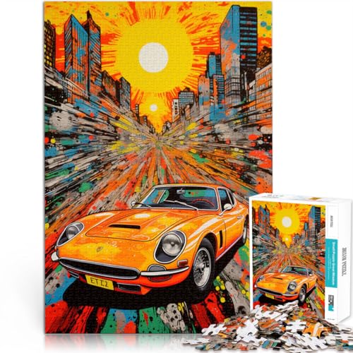 1000-teiliges Puzzle für Erwachsene. Coole Sportwagen. Familienspaß-Puzzle 50 x 75 cm ganze Familie ab 14 Jahren. 1000-teiliges Puzzle für Erwachsene. Coole Sportwagen. Familienspaß-Puzzle 50 x 75 cm ganze Familie ab 14 Jahren. von DLBHSG