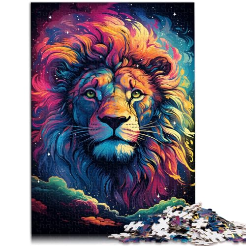 1000-teiliges Puzzle für Erwachsene. Malen Farbe Löwe Lernpuzzle 50 x 75 cm ganze Familie 1000-teiliges Puzzle für Erwachsene. Malen Farbe Löwe Lernpuzzle 50 x 75 cm ganze Familie von DLBHSG