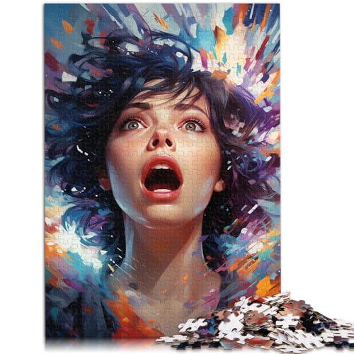 1000-teiliges Puzzle für Erwachsene. Puzzle „Malen Farbe Mädchen“ Lernpuzzle Familienspiel 50 x 75 cm ganze Familie 1000-teiliges Puzzle für Erwachsene. Puzzle „Malen Farbe Mädchen“ Lernpuzzle Familienspiel 50 x 75 cm ganze Familie von DLBHSG