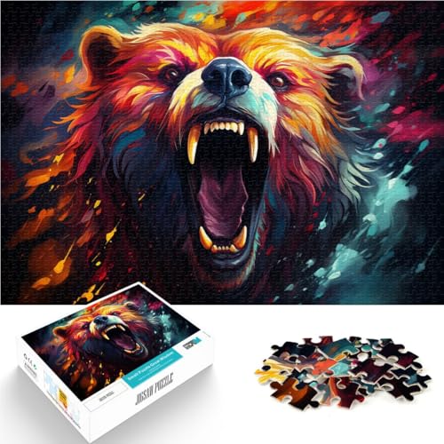 Giraffen-Puzzle für Erwachsene 1000 Teile 49,7 x 75,4 cm Holzpuzzle Spiele für Erwachsene und Kinder ab 14 Jahren von DLBHSG