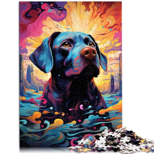 Puzzle mit 1000 Teilen für Erwachsene. Leuchtend buntes Labrador-Denkspiel 50 x 75 cm. Anspruchsvolles Spiel und Familienspiel für Teenager ab 14 Jahren. Puzzle mit 1000 Teilen für Erwachsene. Leuchtend buntes Labrador-Denkspiel 50 x 75 cm. Anspruchsvolles Spiel und Familienspiel für Teenager ab 14 Jahren. von DLBHSG