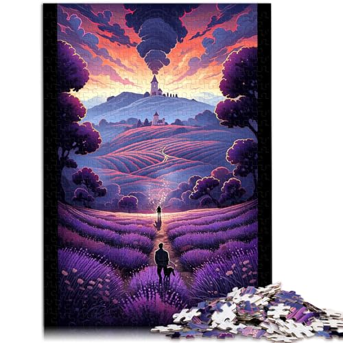 Puzzle für Erwachsene 1000 Teile Lavendelfelder Provence Frankreich Puzzle für Lernspiel Herausforderungsspielzeug 50 x 75 cm EIN Kunstwerk Puzzle für Erwachsene 1000 Teile Lavendelfelder Provence Frankreich Puzzle für Lernspiel Herausforderungsspielzeug 50 x 75 cm EIN Kunstwerk von DLBHSG
