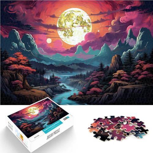 Puzzle „Farbige Katze“ 1000 Teile für Erwachsene 49,7 x 75,4 cm Holzpuzzle tolles Geschenk für Erwachsene und Kinder ab 14 Jahren Puzzle „Farbige Katze“ 1000 Teile für Erwachsene 49,7 x 75,4 cm Holzpuzzle tolles Geschenk für Erwachsene und Kinder ab 14 Jahren von DLBHSG