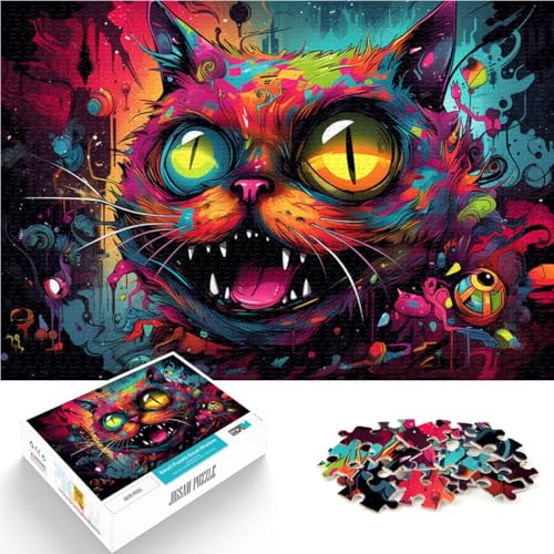 Puzzle 1000 Teile für Erwachsene Katzen-Denkspiel 50 x 75 cm Spaß für zu Hause Geburtstagsgeschenk Reisegeschenk für 14-Jährige Puzzle 1000 Teile für Erwachsene Katzen-Denkspiel 50 x 75 cm Spaß für zu Hause Geburtstagsgeschenk Reisegeschenk für 14-Jährige von DLBHSG