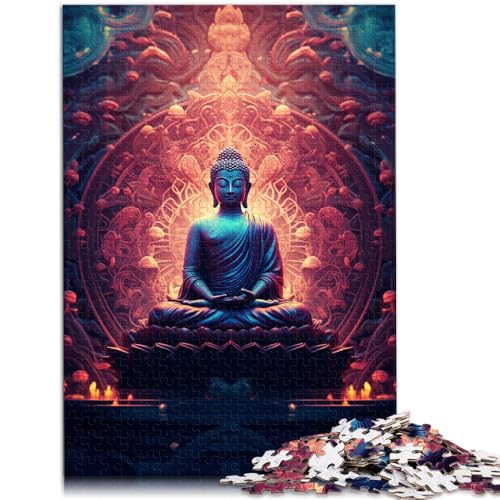 Puzzle „Sternennacht mit Hirsch“ 1000 Teile50x75cm Holzpuzzle anspruchsvolles Spiel geeignet für Erwachsene und Jugendliche ab 14 Jahren von DLBHSG
