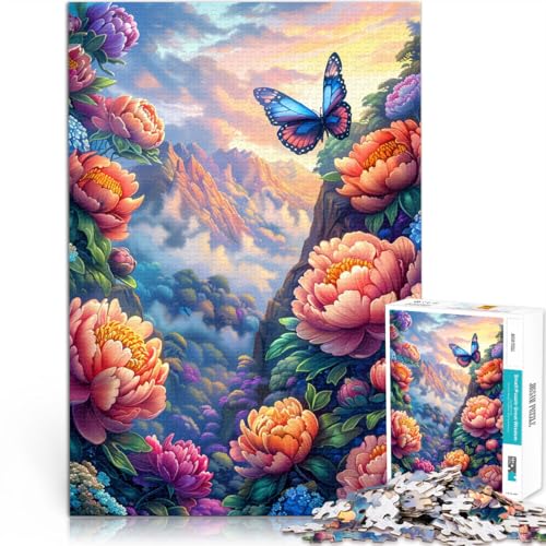Puzzle 1000 Teile Erwachsene Blumen- und Schmetterlings-Lernspiel Herausforderungsspielzeug 26 x 38 cm einzigartige Geburtstags- und Geschenkideen Teenager ab 14 Jahren Puzzle 1000 Teile Erwachsene Blumen- und Schmetterlings-Lernspiel Herausforderungsspielzeug 26 x 38 cm einzigartige Geburtstags- und Geschenkideen Teenager ab 14 Jahren von DLBHSG