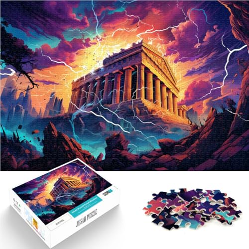 Puzzle 1000 Teile für Erwachsene Akropolis-Puzzle Mitmachspiel 50 x 75 cm Geburtstagsgeschenk Geschenke Wandkunst für Teenager ab 14 Jahren Puzzle 1000 Teile für Erwachsene Akropolis-Puzzle Mitmachspiel 50 x 75 cm Geburtstagsgeschenk Geschenke Wandkunst für Teenager ab 14 Jahren von DLBHSG