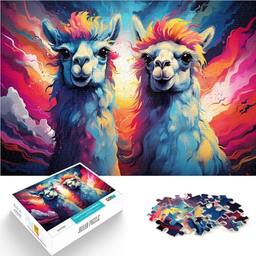 Puzzle 1000 Teile für Erwachsene Alpaka Puzzle Lernspiele 26x38cm ganze Familie für Teenager ab 14 Jahren Puzzle 1000 Teile für Erwachsene Alpaka Puzzle Lernspiele 26x38cm ganze Familie für Teenager ab 14 Jahren von DLBHSG