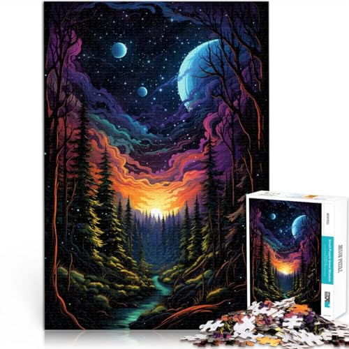 Puzzle 1000 Teile für Erwachsene Art Forest Denkspiel 26x38cm ganze Familie ab 14 Jahren Puzzle 1000 Teile für Erwachsene Art Forest Denkspiel 26x38cm ganze Familie ab 14 Jahren von DLBHSG