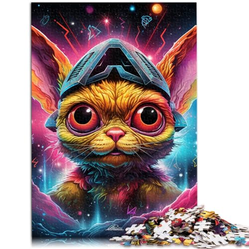 Puzzle 1000 Teile für Erwachsene Art Rabbits Lernspiel Challenge Toy 26x38cm ganze Familie von DLBHSG
