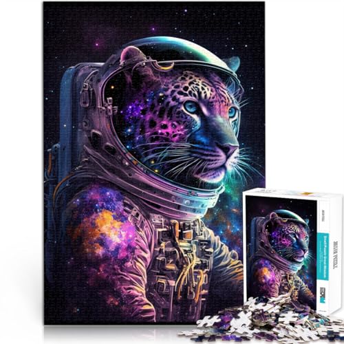 Puzzle 1000 Teile für Erwachsene Astronaut Leopard Lernspiel Herausforderungsspielzeug 50x75cm Geburtstagsgeschenk Geschenke Wandkunst Puzzle 1000 Teile für Erwachsene Astronaut Leopard Lernspiel Herausforderungsspielzeug 50x75cm Geburtstagsgeschenk Geschenke Wandkunst von DLBHSG