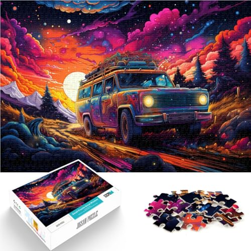 Puzzle 1000 Teile für Erwachsene Autos Puzzle 50 x 75 cm ganze Familie für Teenager ab 14 Jahren von DLBHSG