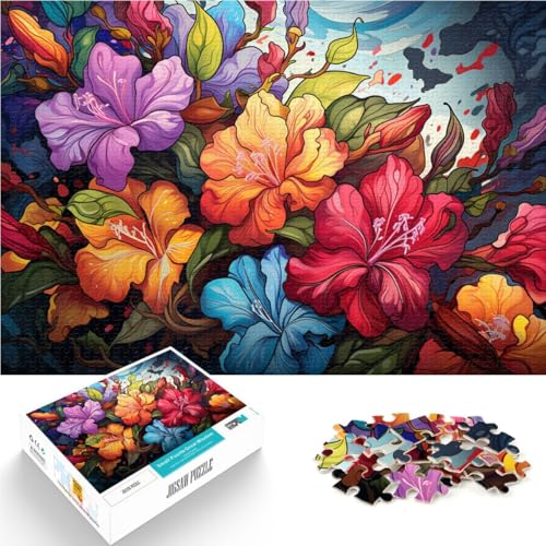Puzzle 1000 Teile für Erwachsene Blumen Puzzle 50x75cm ganze Familie für Teenager ab 14 Jahren Puzzle 1000 Teile für Erwachsene Blumen Puzzle 50x75cm ganze Familie für Teenager ab 14 Jahren von DLBHSG