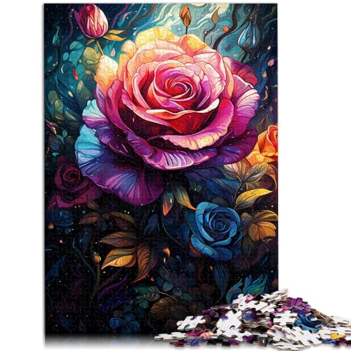 Puzzle 1000 Teile für Erwachsene Bunte Rosen Puzzle Lernspiele 50x75cm Lernspiel für Geburtstag Weihnachten für Teenager ab 14 Jahren Puzzle 1000 Teile für Erwachsene Bunte Rosen Puzzle Lernspiele 50x75cm Lernspiel für Geburtstag Weihnachten für Teenager ab 14 Jahren von DLBHSG