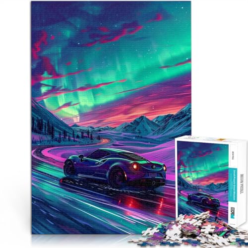 Puzzle 1000 Teile für Erwachsene Cooles Sportwagen-Puzzle 26 x 38 cm mit passendem Poster und Quizblatt für 14-Jährige Puzzle 1000 Teile für Erwachsene Cooles Sportwagen-Puzzle 26 x 38 cm mit passendem Poster und Quizblatt für 14-Jährige von DLBHSG