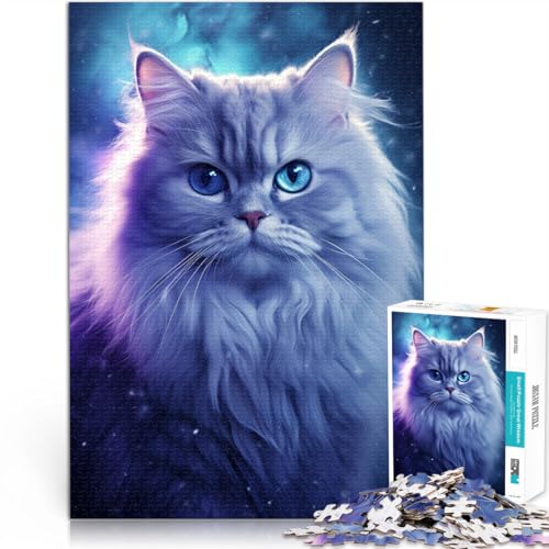 Puzzle 1000 Teile für Erwachsene Cosmic Cat Denkspiel 26 x 38 cm Wanddekoration einzigartige Geburtstags Teenager ab 14 Jahren Puzzle 1000 Teile für Erwachsene Cosmic Cat Denkspiel 26 x 38 cm Wanddekoration einzigartige Geburtstags Teenager ab 14 Jahren von DLBHSG