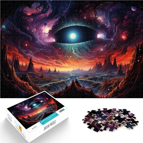 Puzzle 1000 Teile für Erwachsene Das kosmische Auge der Familienspaßspiele 26x38cm Lernspiel für Geburtstag Weihnachten für 14-Jährige Puzzle 1000 Teile für Erwachsene Das kosmische Auge der Familienspaßspiele 26x38cm Lernspiel für Geburtstag Weihnachten für 14-Jährige von DLBHSG