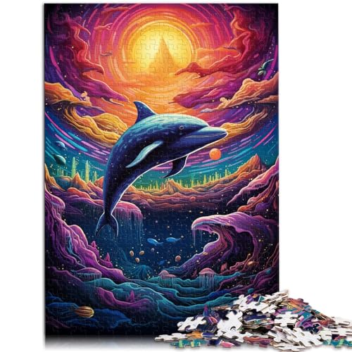 Puzzle 1000 Teile für Erwachsene Delphin Heimdekorationspuzzle 50 x 75 cm ganze Familie ab 14 Jahren Puzzle 1000 Teile für Erwachsene Delphin Heimdekorationspuzzle 50 x 75 cm ganze Familie ab 14 Jahren von DLBHSG