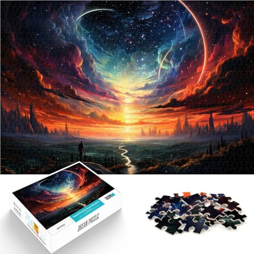 Puzzle 1000 Teile für Erwachsene Der Fantasiehimmel des Universums Lernspielzeug 50x75cm Künstlersammlung Bildende Kunst von DLBHSG
